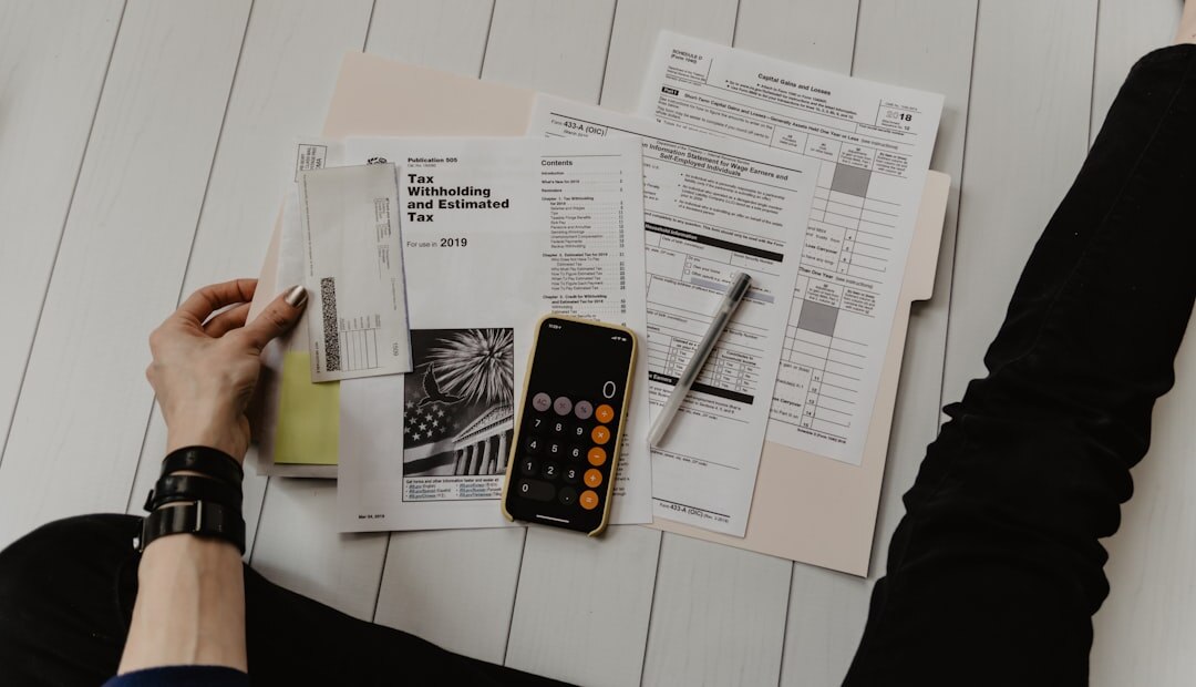 person reviewing insurance documents